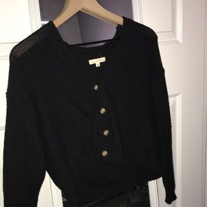 L.A. Hearts black knit cardigan